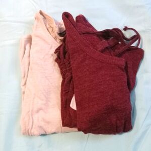 🩷♥️ NWOT Womens Style & Co Top (1) No Boundaries Top (1) Lot Duo Medium Date